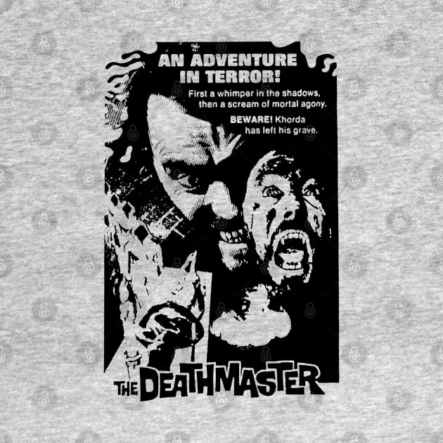 The Deathmaster ----- Horror Movie Fan Design by CultOfRomance